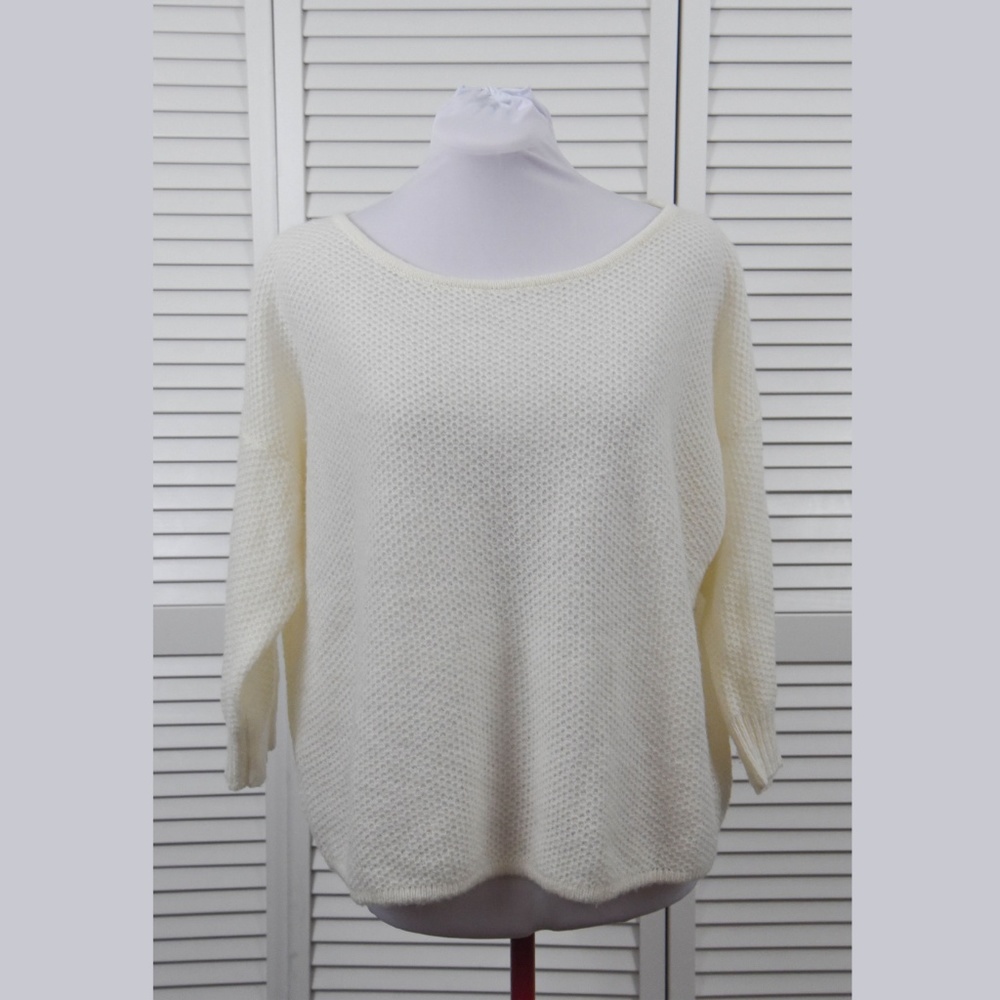 Ann Taylor Cropped Boxy Sweater